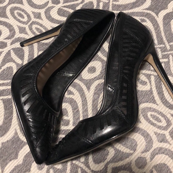 River island black cutout pumps - size 38 - Picture 2 of 4
